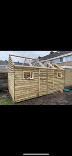 Zoekt u een schuur overkapping, Ophalen, Zo goed als nieuw, Hout, 200 tot 400 cm