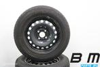 Set 14 inch velgen + winterbanden VW Up! 1S0601027G, Auto-onderdelen, 14 inch, Gebruikt, Banden en Velgen, Winterbanden