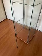 Glazen vitrinekast IKEA 42,5 * 36,5 * 163 cm, Huis en Inrichting, Kasten | Vitrinekasten, Ophalen, Minder dan 50 cm, Zo goed als nieuw