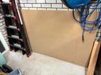 2x MDF 15 mm plaatmatriaal, Doe-het-zelf en Verbouw, Hout en Planken, Ophalen, Minder dan 25 mm, Zo goed als nieuw, Plank
