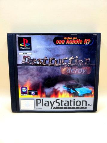 Destruction Derby (Platinum) - PS1 beschikbaar voor biedingen