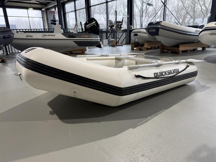 Zeer nette Quicksilver Airdeck 250 zonder plakkers, Watersport en Boten, Rubberboten, Zo goed als nieuw, Quicksilver