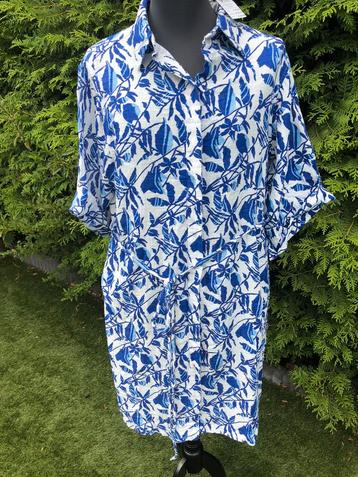 Nieuwe jurk (Hema) blauw wit (maat S) beschikbaar voor biedingen