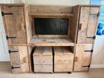 Stoere Steigerhouten Kinder Speelkast Bureau, Ophalen, Gebruikt, Stoer, 100 tot 150 cm