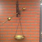 Hele oude koperen HANGBASCULE, Ophalen of Verzenden, Koper