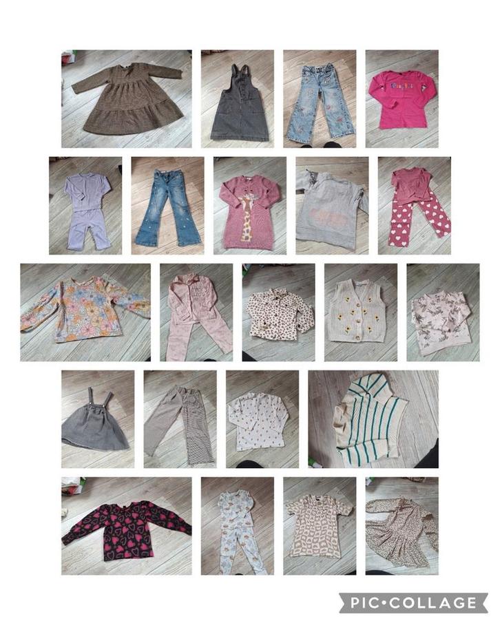 Meisjes kleding 110/116 pakket, Kinderen en Baby's, Kinderkleding | Kinder-kledingpakketten, Gebruikt, Maat 110, Ophalen of Verzenden