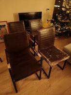 Gratis 4 eetkamer stoelen, moet nu weg!, Huis en Inrichting, Stoelen, Ophalen, Gebruikt, Vijf, Zes of meer stoelen