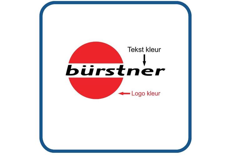 Burstner caravan en camper sticker, Verzamelen, Stickers, Nieuw, Bedrijf of Vereniging, Verzenden