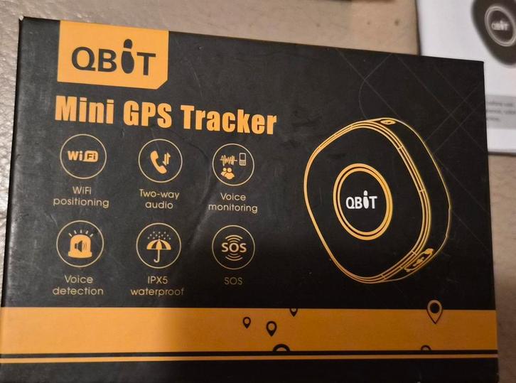 Mini GPS Tracker - QBIT, Telecommunicatie, Overige Telecommunicatie, Zo goed als nieuw, Ophalen of Verzenden