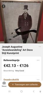 Joseph Augustine Art Deco Print - Avondwandeling, Ophalen