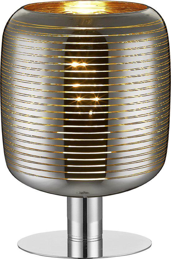 lucide eryn, Huis en Inrichting, Lampen | Tafellampen, Zo goed als nieuw, Minder dan 50 cm, Glas, Ophalen of Verzenden