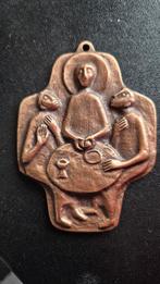 Bronzen Kruis Emmausgangers, Ophalen of Verzenden