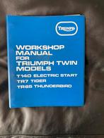 Workshop Manual Triumph Twin, Motoren, Ophalen of Verzenden, Triumph