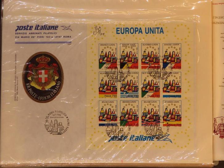 ITALIË/S.M.O.M. - VELLEN op cover/POSTFRIS - (E17), Postzegels en Munten, Postzegels | Volle albums en Verzamelingen, Buitenland