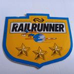 Leuke oude sticker.   NS.  RAILRUNNER.  Voor een Gulden., Ophalen of Verzenden, Zo goed als nieuw, Overige typen