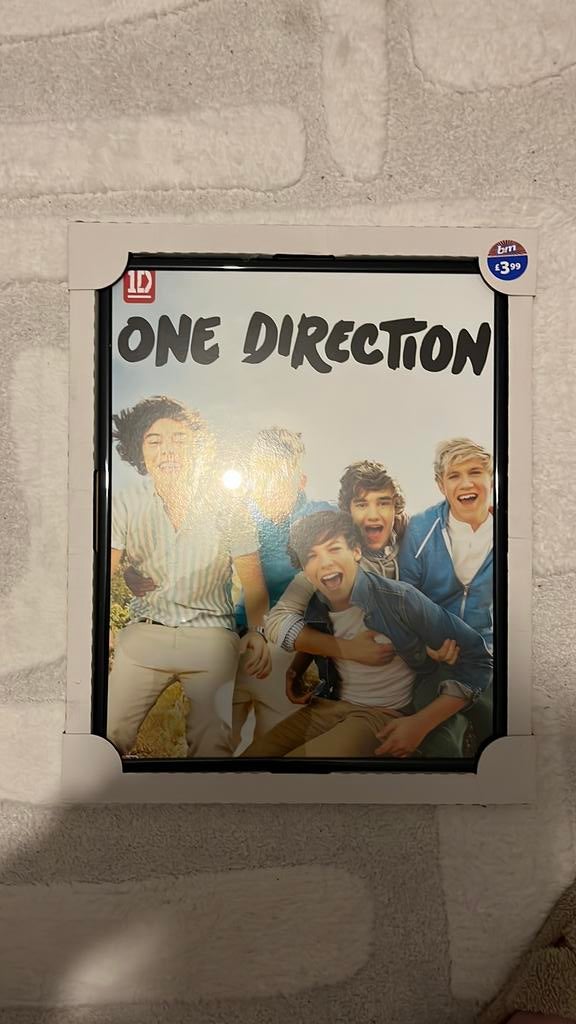 One direction schildrij, Ophalen, Zo goed als nieuw, Schilderij, Minder dan 50 cm
