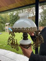 Antieke Petroleumlamp Kroonluchter, Antiek en Kunst, Antiek | Lampen, Ophalen