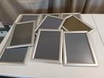 Koopje..... Kliklijsten 9 stuks met aluminium rand., Ophalen, Zo goed als nieuw