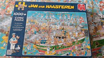 Jan van Haasteren puzzel tallship 1000 stukjes.
 beschikbaar voor biedingen