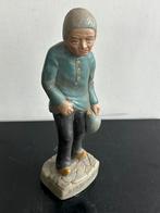 Oud aardewerk beeld Kruikezeiker Tilburg 24.5 cm, Ophalen of Verzenden