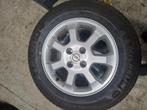 Leuk setje opel velgen 4x100 2 nieuwe 2 gebruikte banden, Auto-onderdelen, 15 inch, Nieuw, Ophalen of Verzenden, Band(en)