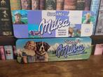 Milka chocolade blikken voor repen van 300 gram, Ophalen of Verzenden, Gebruikt, Overige, Overige merken