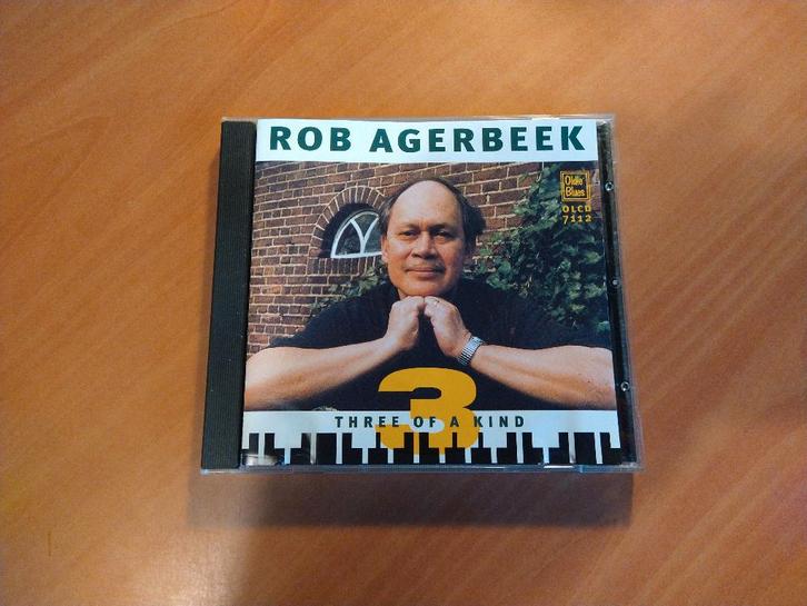 CD Rob Agerbeek – Three Of A Kind, Cd's en Dvd's, Cd's | Jazz en Blues, Zo goed als nieuw, Jazz, 1980 tot heden, Ophalen of Verzenden