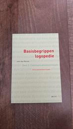 Basisbegrippen logopedie, Ophalen of Verzenden, Nieuw, John Van Borsel