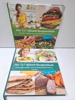 2x Het 7x7 afslank receptenboek. Jasper Alblas, Ophalen of Verzenden, Zo goed als nieuw, Dieet en Voeding