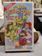 Vhs super Mario bros reptielen op de loer, Cd's en Dvd's, Alle leeftijden, Ophalen of Verzenden, Gebruikt, Tekenfilms en Animatie