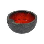 Aardewerk Keramiek Asbak Rood Plem Piet Lemahieu 13cm, Antiek en Kunst, Ophalen of Verzenden