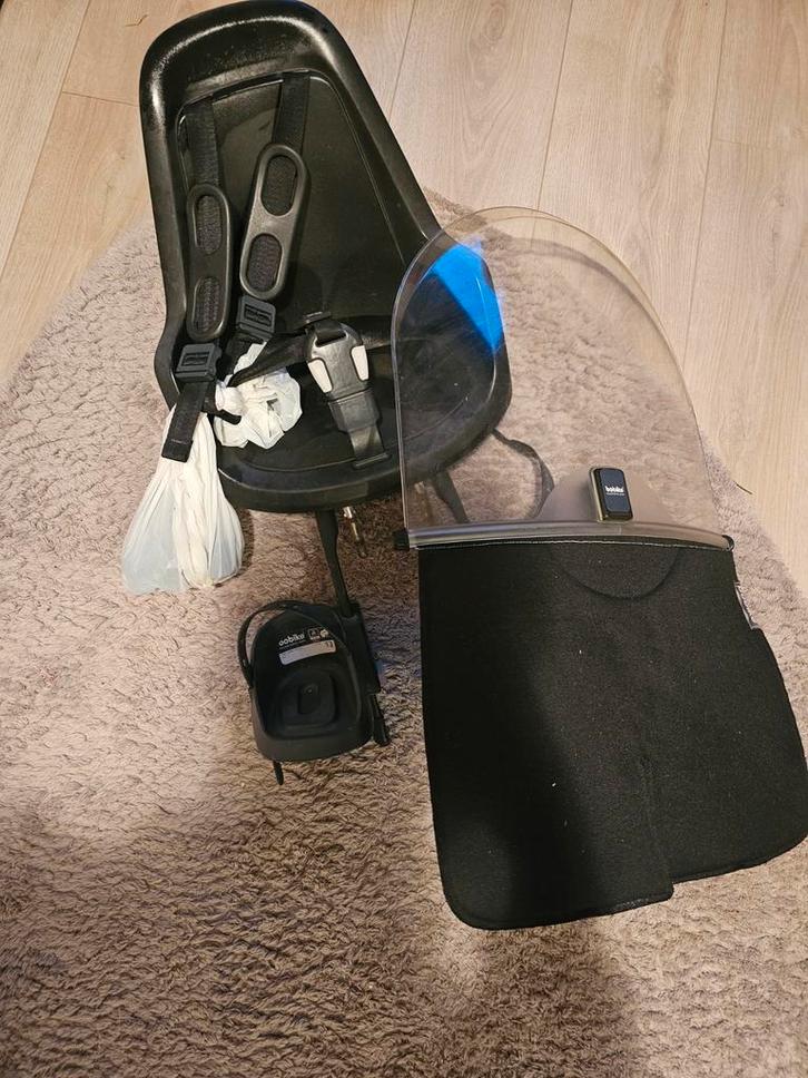 Bobike Voorzitje Fietsstoeltje - Veilig en Comfortabel, Fietsen en Brommers, Fietsaccessoires | Fietsstoeltjes, Gebruikt, Voorzitje