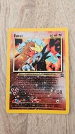 Entei promo movie pokemon black star promo 34 reverse holo, Ophalen of Verzenden, Zo goed als nieuw, Losse kaart