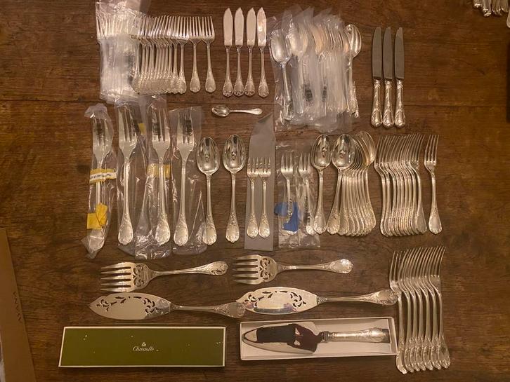 Christofle Marly bestekaanvullingen, nieuw!, Antiek en Kunst, Antiek | Bestek, Ophalen of Verzenden