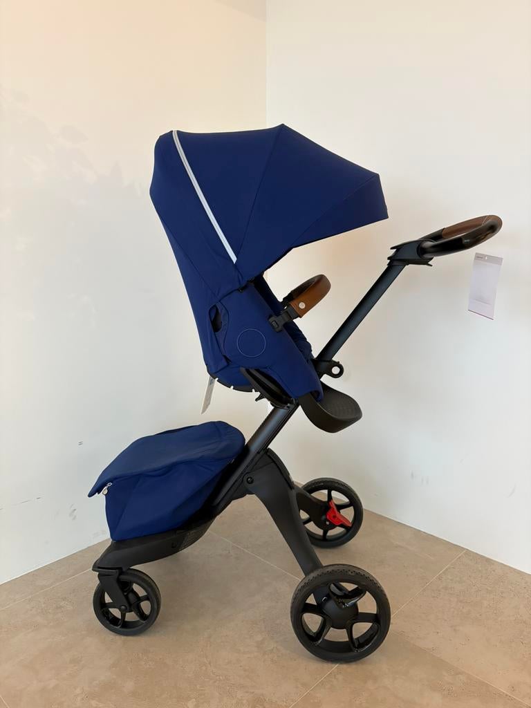 Stokke Xplory - Royal Blue, Kinderen en Baby's, Buggy's, Ophalen, Nieuw, Overige merken, Verstelbare rugleuning