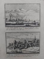186-187 / Stad Ameyde - Ameide & Ouderkerk Gravure Rademaker, Antiek en Kunst, Kunst | Etsen en Gravures, Ophalen of Verzenden
