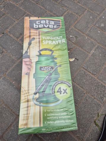 Nieuwe CetaBever Tuinhout Sprayer - Nieuw in Verpakking beschikbaar voor biedingen