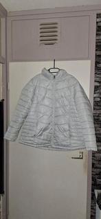 Witte jas maat 50, Kleding | Dames, Grote Maten, Ophalen of Verzenden, Gedragen, Wit, Jas of Mantel