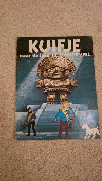 Kuifje: naar de film de zonnetempel 1976 beschikbaar voor biedingen