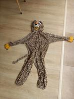 verkleedpak cheetah mt 128, Kinderen en Baby's, Carnavalskleding en Verkleedspullen, Ophalen, Gebruikt, 122 t/m 128, Jongen of Meisje