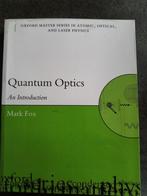 Quantum Optics An Introduction, Boeken, Studieboeken en Cursussen, Ophalen of Verzenden, Zo goed als nieuw, HBO