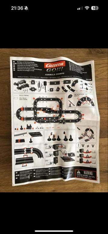 Carrera Go Racebaan - Gebruikt beschikbaar voor biedingen