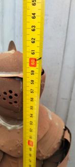 Mooie brocante metalen Ridder, roestig Harnas, Ophalen of Verzenden