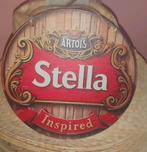 Wandbord van hout stella artois, Ophalen of Verzenden, Nieuw, Reclamebord, Plaat of Schild, Overige merken