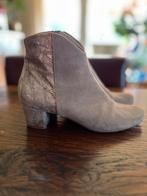 POCO PAZZA ENKELLAARS MAAT 39,5, Kleding | Dames, Schoenen, Poco pazza, Beige, Lage of Enkellaarzen, Ophalen of Verzenden