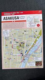 Asakusa buyrt kaart tokyo japan, Ophalen of Verzenden, Gelezen, 1800 tot 2000, Landkaart