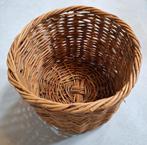 Ronde rieten mand - groot, Ophalen, Gebruikt, Mand, Rond