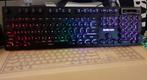 Nieuw EWEDN toetsenbord met verlichting voor kantoor&gaming, Ophalen of Verzenden, Nieuw, Bedraad, Ergonomisch