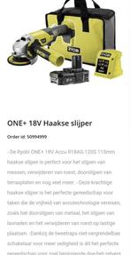 Haakse slijper, polijstmachine en slagschroevendraaier, Ophalen of Verzenden, Zo goed als nieuw