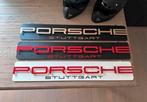 UNIEKE ‘PORSCHE STUTTGART’ METALEN BORDEN  90 X 17,5, Ophalen of Verzenden, Zo goed als nieuw, Auto's
